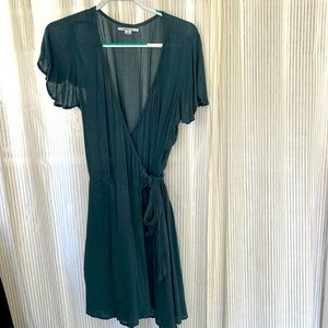 ONeil Deep Teal Wrap Dress